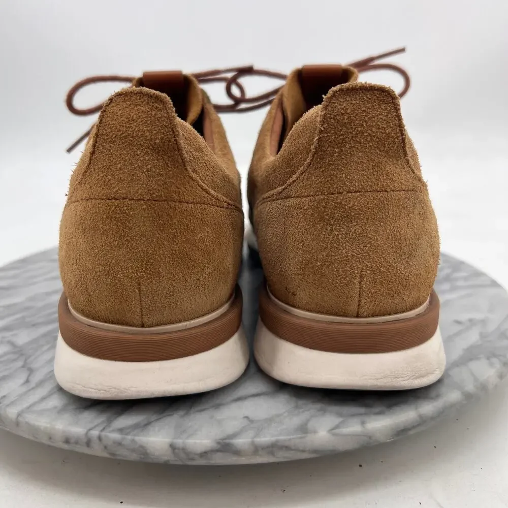 Cole Haan Mens 11 Shoe Brown Grand Horizon Oxford II Suede Lace Up Casual C26363